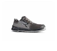 U-POWER DON'T WORRY... BE HAPPY! Scarpe Antinfortunistiche Da Lavoro, Zapatos de Seguridad y contra Incendios Hombre, Gris Plomo Gris, 48 EU