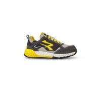 U-Power Don't Worry... BE Happy! Stark - Zapatos de Seguridad Profesionales, Unisex, para Adulto, Negro y Amarillo., 45 EU