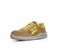 U-POWER DON'T WORRY... BE HAPPY! Zapatos de Seguridad de Trabajo, Hombre, Taupe/Amarillo, 45 EU