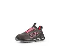 U-POWER DON'T WORRY... BE HAPPY! Zapatos de seguridad de trabajo, zapatos altos, mod. Kate S ESD S1ps FO SR, puntera antiperforación no metal zapato de seguridad unisex - Adulto