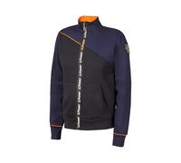 U-Power EY243DB Linea Enjoy Modelo URANUS Sudadera sin Capucha con Cremallera Central, 70% Algodón/30% Poliéster, Deep Blue, 3XL Tamaño