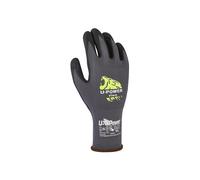 U-Power Flex Guantes de Trabajo Seguridad Nylon Pantalla Táctil Negro