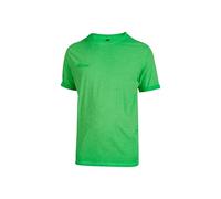 U-Power Fluo, camiseta clásica ajustada, ropa de trabajo para hombres, tela de algodón, cuello redondo, manga corta, cómoda, casual, ropa de verano- VERDE FLUO L