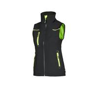 U-Power FU260BC Modelo Universe Lady Chaleco de Softshell con Membrana U-Tex, 96% Poliéster/4% Spandex, Black Carbon, S Tamaño