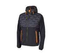 U-Power Sudadera hombre Spock FU213DB-L Híbrida transpirable cortaviento con cremallera Deep Blue L
