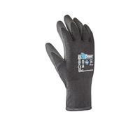 U-Power - Guantes de trabajo OLAF - Paquete de 12 unidades - Nailon Spandex HPPE U-Bubble - Procesamiento de 15 agujas para aumentar la destreza y el ajuste