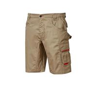 U-Power HY017DS Linea Happy Modelo Party Pantalón Corto con 2 Grandes Bolsillos Delanteros, 60% Algodón/40% Poliéster, Desert Sand, 66 Tamaño
