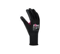 U-Power Love - Guantes de trabajo de protección contra accidentes, nailon y spandex, elásticos, revestimiento de nitrilo, espuma de nitrilo, refuerzo entre la policía, pantalla táctil, protección de