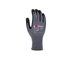U-Power Merengue - Guantes de trabajo de protección contra accidentes, nailon, spandex, protección de riesgos mecánicos, color gris, 8/M