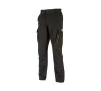U-POWER | Pantalón Cargo TREK, pantalones de trabajo de tejido U-4 Stretch con cremallera y botón, 90% nailon 10% elastano