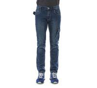 U-Power - Pantalon de Travail Jean Bleu Stretch et Slim Jam L Bleu