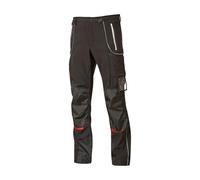 U-Power - Pantalon de travail noir Stretch PIT 42 Noir
