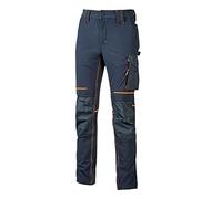 U-Power - Pantalon de Travail Slim Fit Bleu foncé Atom M Bleu Foncé