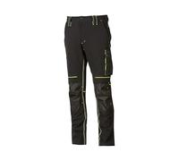 U-Power - Pantalon de travail Slim Fit noir ATOM 2XL Noir