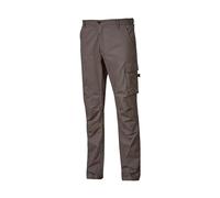 U-POWER | Pantalone da Lavoro OCEAN, in Tela Elasticizzata con Tasche, vestibilità Slim-Fit, chiusura frontale con zip e bottone antigraffio, 97% Cotone 3% Spandex
