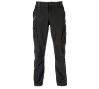 U POWER, Pantaloni Da Lavoro In Tessuto Zip E Bottone, Nylon Cargo TREK, pantalones de trabajo de tejido U-4 Stretch con cremallera y botón, 90% nailon 10% elastano, Black Black, L para Hombre