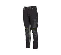 U-Power PE257BC Modelo ATOM Pantalones, 90% Nylon/10% Spandex, Black Carbon, L Tamaño