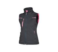 U-Power PE181GF Linea Lady Modelo Saturn Lady Chaleco de Tela 4 Way Stretch, 90% Nylon/10% Spandex, Grey Fucsia, XL Tamaño
