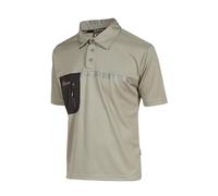 U-POWER | Polo da Lavoro Uomo Manica Corta LIBRA, in Tessuto Termoregolatore, Con Tasca Zip, 100% poliestere