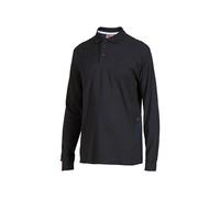 U-Power - Polo de travail manches longues bleu foncé Slim LIVE L Bleu Foncé