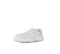 U-Power Red Industry® Madrid, Calzado de seguridad unisex, bajo, cómodo y ligero, inserto Infinergy, blanco sin cordones, parte superior seca, repelente al agua - White 44