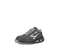 U-Power Red Lion Kick, zapatos de seguridad unisex, ligeros, flexibles, de cuero antipinchazos, con inserto Infinergy, con puntera de aluminio - Grey 43