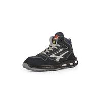U-Power Red Lion Moving, Zapatos de seguridad, altos, livianos y flexibles, antiperforación, antipinchazos, con inserto Infinergy, con puntera de aluminio - Blue 43