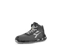 U-Power Red Lion Stego, Safety Shoes,Zapatos de Seguridad, Altos, Ligeros y Flexibles, Antiperforación, Antipinchazos, con Inserto Infinergy, con Puntera de Aluminio - Grey 46
