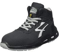 U-Power Red Lion Stego, Safety Shoes,Zapatos de Seguridad, Altos, Ligeros y Flexibles, Antiperforación, Antipinchazos, con Inserto Infinergy, con Puntera de Aluminio - Grey 40