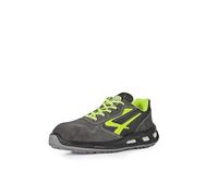U-Power Red Lion® Yellow, Leather Zapatos de seguridad, Zapatillas deportivas ligeras antipinchazos unisex, suela Bast, inserto Infinergy, con puntera de aluminio - Yellow 38