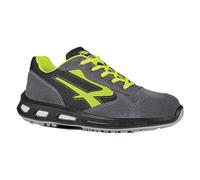 U-Power Red Lion® Yellow, Leather Zapatos de seguridad, Zapatillas deportivas ligeras antipinchazos unisex, suela Bast, inserto Infinergy, con puntera de aluminio - Yellow 39
