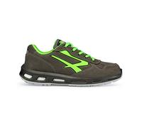 U-Power Rep UP MERAK, Safety Shoes,Zapatos de Seguridad, Altos, Ligeros y Flexibles, Antiperforación, Antipinchazos, con Inserto Infinergy, con Puntera de Aluminio - Black 46