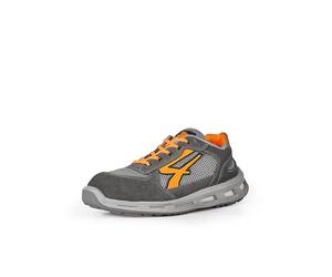 U-Power RL20476-42-Calzado Gama Red Lion Modelo Ultra S1P SRC ESD Talla, Zapatos de Seguridad y contra Incendios Unisex Adulto, Gris/Naranja, 42 EU