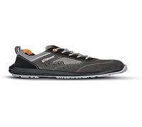 U-Power RR20196-46, RR20196-46-Calzado de Seguridad Gama Rock&Roll Modelo BREZZA S1P SRC Talla Unisex Adulto, Negro, 46 EU