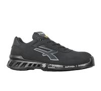 U-Power RV20024 Linea Red Leve Modelo Ben Zapatos de Seguridad Resistentes Al Agua, S3 SRC Ci ESD, Negro, 44 Tamaño