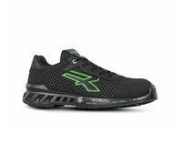 U-Power RV20054 Linea RED LEVE Modelo STEVE Zapatos de Seguridad, S3 SRC CI ESD, Negro, 41 Tamaño