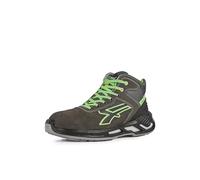 U-Power Botas de seguridad altas Daryl Anti-Shock S3 ESD Puntera aluminio Antiperforación Gris/Verde