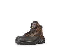U-Power Botas seguridad altas Floyd S3 ESD, puntera aluminio, antiperforación textil 45 Marrón/Negro