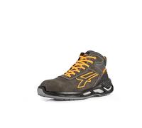 U-Power - Baskets de sécurité hautes avec renfort anti-shock JORDAN - Usage général - ESD S3 CI SRC 45 Gris / Orange