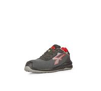 U-Power Zapatos de seguridad Lisbona RI21074 para hombre ESD S3 CI SRC Blanco/Rojo 42