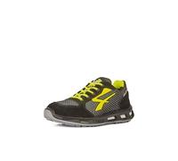 U-Power Zapatos de seguridad Asher O1 FO SR ESD 41 Negro/Amarillo