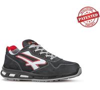 U-Power Zapatos de seguridad bajos Dharma S3 SRC, hidrófugos, puntera aluminio, 44 Azul/Blanco