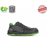 U-POWER | Scarpe Antinfortunistiche Basse Natural UK S ESD S3S CI FO SR, Puntale Composito, Antiperforazione Tessile No Metal