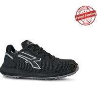 U-Power Zapatillas de seguridad bajas Scudo – Antiabrasión, hidrófugas, S3 SRC ESD 43 Negro