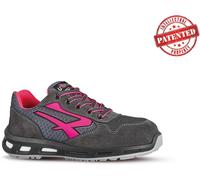 U-Power Red Lion Verok, Adventure, zapatos de seguridad unisex, ligeros, flexibles, antipinchazos, antideslizantes, con inserto Infinergy, con puntera de aluminio - Pink Rose 42