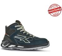 U-Power Botas de seguridad altas Blaster Anti-Shock ESD S1P SRC Uso general Azul oscuro 46