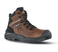 U-Power RR10364-46, RR10364-46-Calzado de Seguridad Gama Rock&Roll Modelo Greenland UK S3 SRC Talla Hombre, Marrón, 46 EU