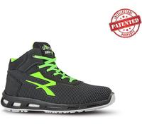 U-POWER | Scarpe Antinfortunistiche Alte Hard S ESD S3S CI FO SR, Puntale Alluminio, Antiperforazione Tessile No Metal