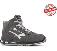 U-Power Zapatillas de seguridad RL10023-43 ESD S3 punta aluminio Hombre Negro 43 EU