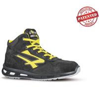 U-Power Zapatos de seguridad Shot S3 ESD SRC, punta de aluminio y anti-perforación textil sin metal